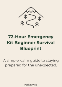 72‑Hour Emergency Kit – Beginner Survival Blueprint (PDF Guide)