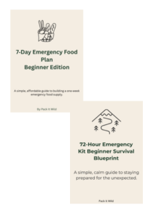 Starter Preparedness Bundle (2‑Guide PDF Pack)