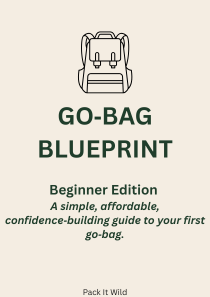 Go‑Bag Blueprint (Beginner Edition)